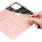 DUX DUCIS wallet case SKIN PRO for IPHONE 14 Pro Max rose