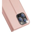 DUX DUCIS wallet case SKIN PRO for IPHONE 15 rose