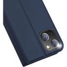 DUX DUCIS wallet case SKIN PRO for IPHONE 15 Plus blue