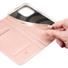 DUX DUCIS wallet case SKIN PRO for IPHONE 15 Pro Max rose