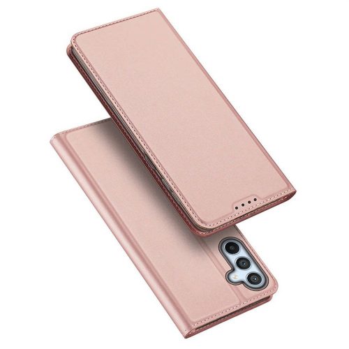 DUX DUCIS wallet case SKIN PRO for SAMSUNG A54 rose