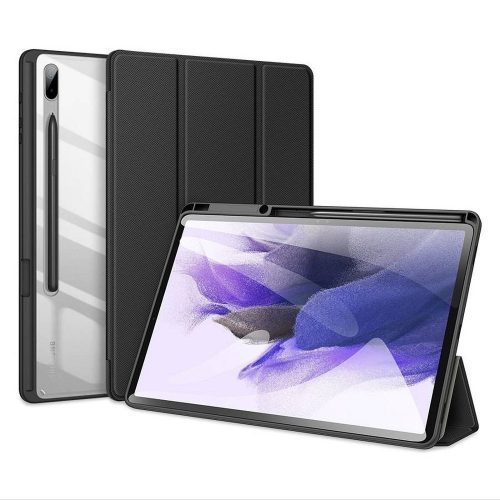 DUX DUCIS case TOBY with pencil storage for SAMSUNG Tab S8 Plus (X800/X806)/S7FE(T730/T736B)/S7 Plus (T970/T976B) black