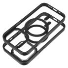 COLOR EDGE MAG COVER case compatible with MagSafe for IPHONE 14 Pro black