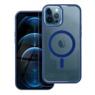 COLOR EDGE MAG COVER case compatible with MagSafe for IPHONE 12 Pro Max navy blue