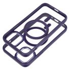 COLOR EDGE MAG COVER case compatible with MagSafe for IPHONE 11 Pro deep purple