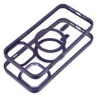 COLOR EDGE MAG COVER case compatible with MagSafe for IPHONE 13 Pro Max deep purple