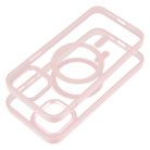 COLOR EDGE MAG COVER case compatible with MagSafe for IPHONE 12 / 12 Pro pink