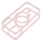 COLOR EDGE MAG COVER case compatible with MagSafe for IPHONE 13 Pro pink