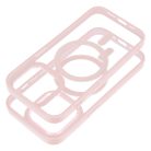 COLOR EDGE MAG COVER case compatible with MagSafe for IPHONE 14 Pro pink