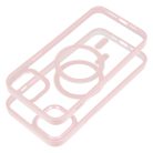 COLOR EDGE MAG COVER case compatible with MagSafe for IPHONE 14 Plus pink