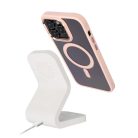 COLOR EDGE MAG COVER case compatible with MagSafe for IPHONE 15 pink