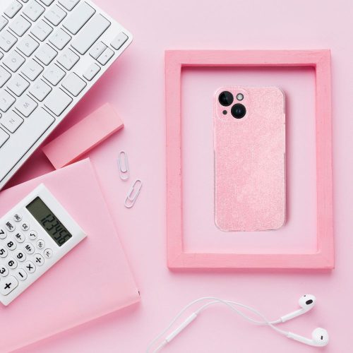 CLEAR CASE 2 mm BLINK for IPHONE 15 Pro Max pink