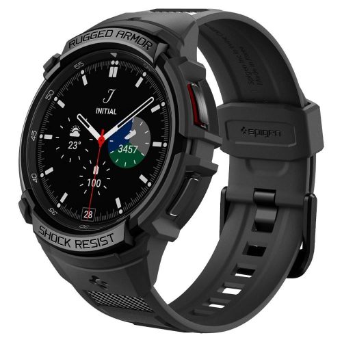 SPIGEN case RUGGED ARMOR ”PRO” for SAMSUNG Galaxy Watch 6 Classic (43 mm) matte black