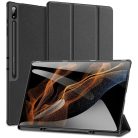 DUX DUCIS case DOMO foldable with pencil storage for SAMSUNG Tab S8 Ultra/S9 Ultra black