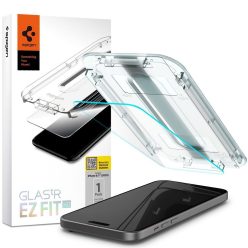   SPIGEN tempered glass GLAS.TR ”EZ FIT” for IPHONE 15 Plus transparent