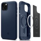 SPIGEN case MAG ARMOR compatible with MagSafe for IPHONE 15 navy blue