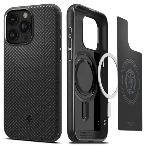 SPIGEN case MAG ARMOR compatible with MagSafe for IPHONE 15 Pro matte black