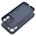 SILICONE MAG COVER case compatible with MagSafe for IPHONE 15 Pro Max blue titanium