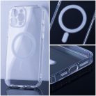 CLEAR MAG COVER case with camera protection compatible with MagSafe for IPHONE 15 transparent