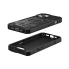 ( UAG ) Urban Armor Gear Monarch Pro for IPHONE 15 compatible with MagSafe kevlar black