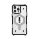 ( UAG ) Urban Armor Gear Pathfinder compatible with Magsafe for IPHONE 15 PRO MAX ice