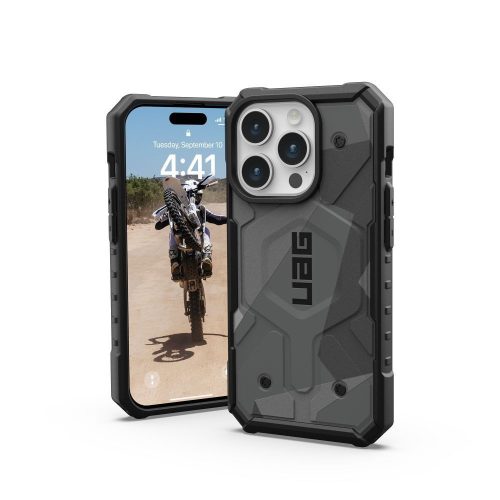 ( UAG ) Urban Armor Gear Pathfinder compatible with Magsafe for IPHONE 15 PRO geo camo