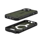 ( UAG ) Urban Armor Gear Pathfinder compatible with Magsafe for IPHONE 15 olive