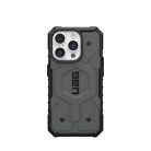 ( UAG ) Urban Armor Gear Pathfinder compatible with Magsafe for IPHONE 15 PRO silver