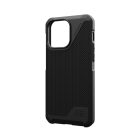 (UAG) Urban Armor Gear Metropolis LT case compatible with MagSafe for IPHONE 15 PRO MAX kevlar black