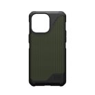 (UAG) Urban Armor Gear Metropolis LT case compatible with MagSafe for IPHONE 15 PRO MAX kevlar olive