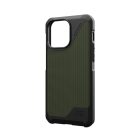 (UAG) Urban Armor Gear Metropolis LT case compatible with MagSafe for IPHONE 15 PRO MAX kevlar olive