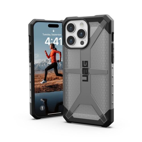 (UAG) Urban Armor Gear Plasma case for IPHONE 15 PRO MAX ash