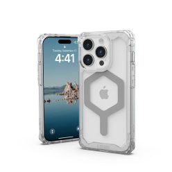   ( UAG ) Urban Armor Gear Plyo compatible with Magsafe for IPHONE 15 PRO ice silver