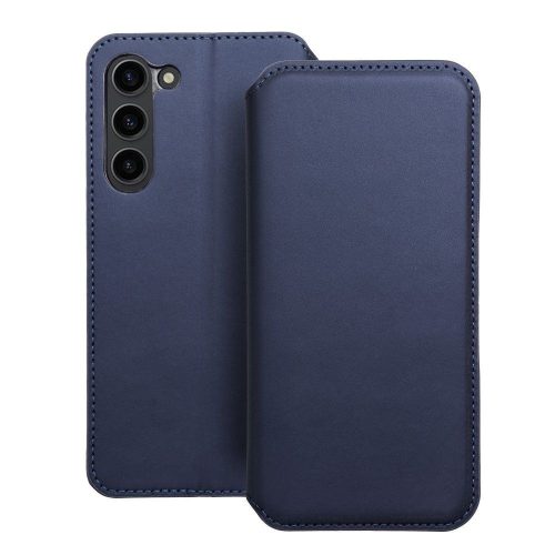 DUAL POCKET Book case for SAMSUNG S24 Ultra navy