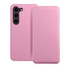 DUAL POCKET Book case for SAMSUNG S24 Ultra light pink