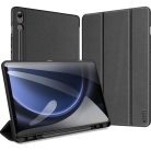 DUX DUCIS case DOMO foldable with pencil storage for SAMSUNG Tab S9 FE black