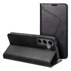 FORCELL F-PROTECT RFID Blocker book case for SAMSUNG S24 black