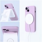 SILICONE MAG COVER case compatible with MagSafe for SAMSUNG S24 Ultra pink