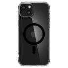 SPIGEN case ULTRA HYBRID MAG compatible with MagSafe for IPHONE 15 black