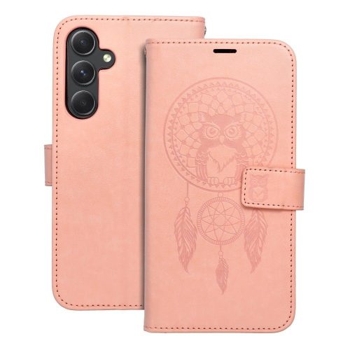 MEZZO Book case for SAMSUNG A55 5G dreamcatcher peach fuzz