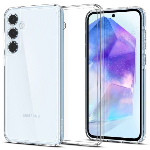 SPIGEN case ULTRA HYBRID for SAMSUNG A55 5G transparent