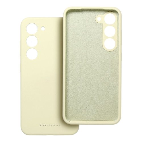 ROAR case CLOUD SKIN for SAMSUNG A05s Light Yellow