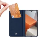 DUX DUCIS wallet case SKIN PRO for REDMI NOTE 13 Pro Plus 5G blue