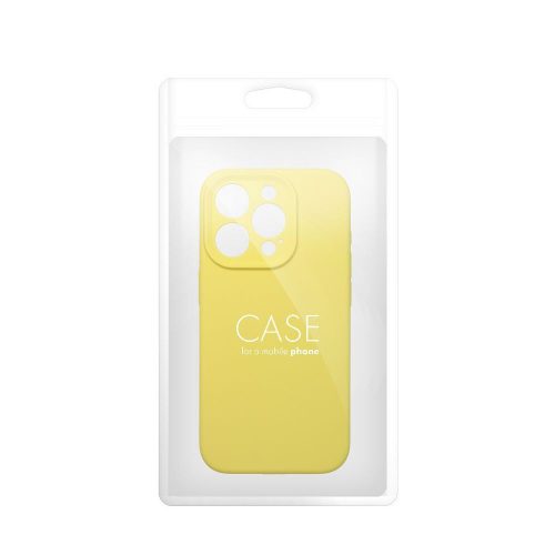 Case SILICONE 2mm for IPHONE 11 lemon