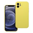 Case SILICONE 2mm for IPHONE 12 lemon