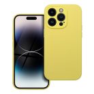 Case SILICONE 2mm for IPHONE 14 Pro lemon