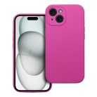 Case SILICONE 2mm for IPHONE 15 pink