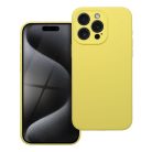 Case SILICONE 2mm for IPHONE 15 Pro Max lemon