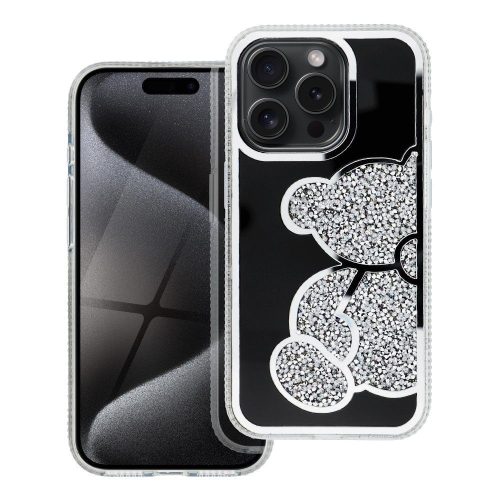 TEDDY BEAR Case for IPHONE 14 silver