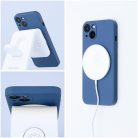 SILICONE MAG COVER case compatible with MagSafe for IPHONE 16 Pro blue